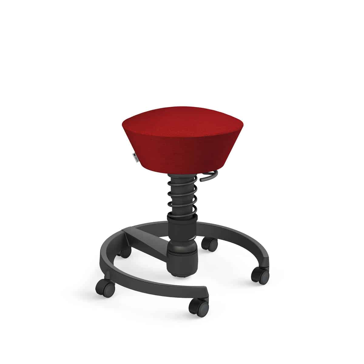Swopper met wielen, harde ondergrond, veerpoottype light