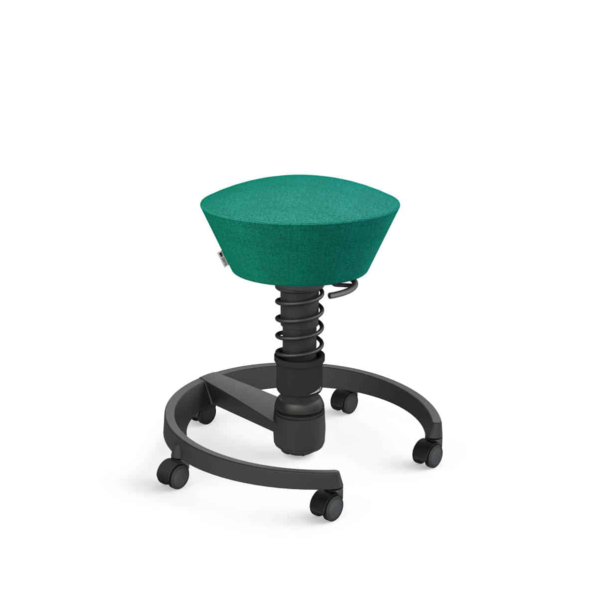 Swopper met wielen, harde ondergrond, veerpoottype light