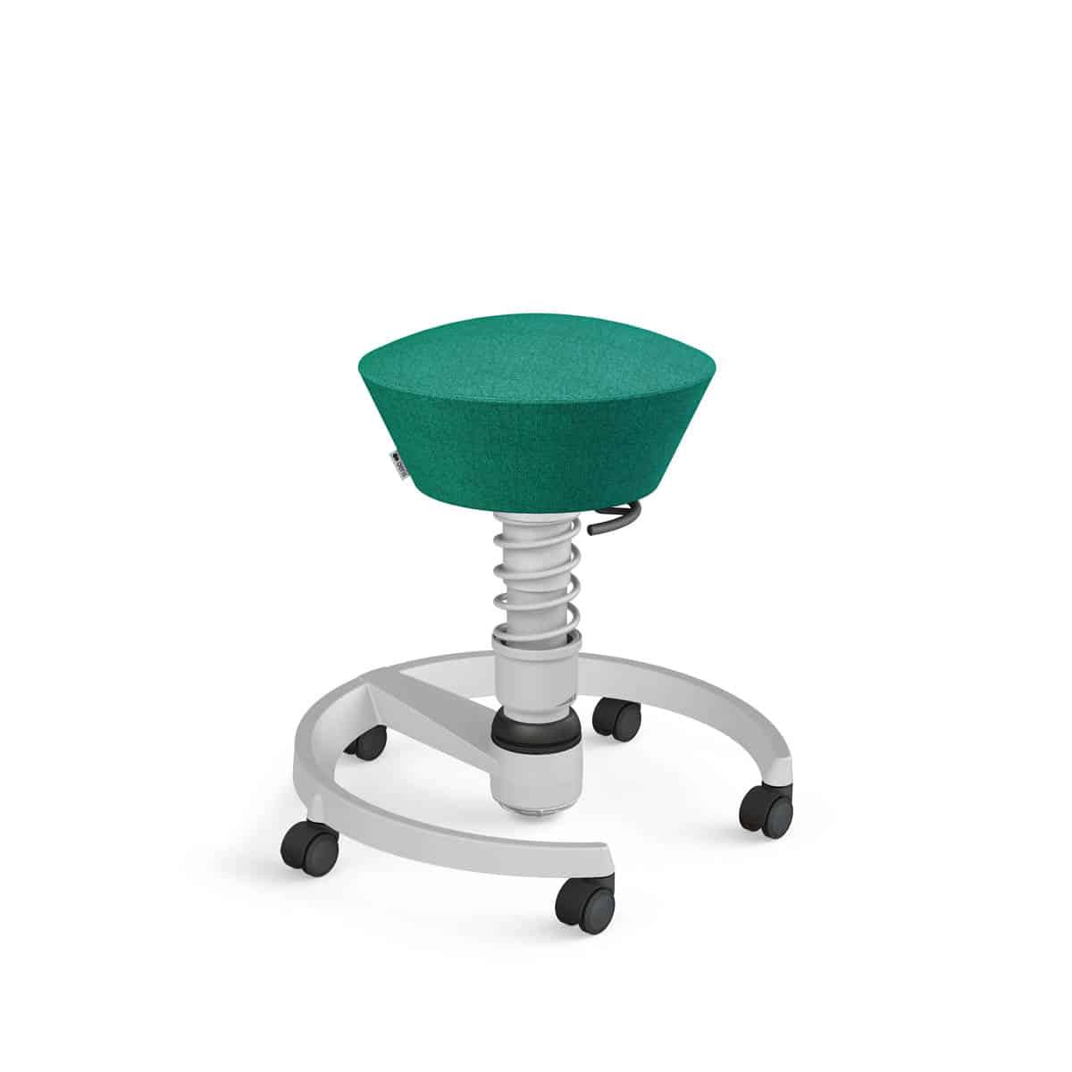 Swopper met wielen, harde ondergrond, veerpoottype light