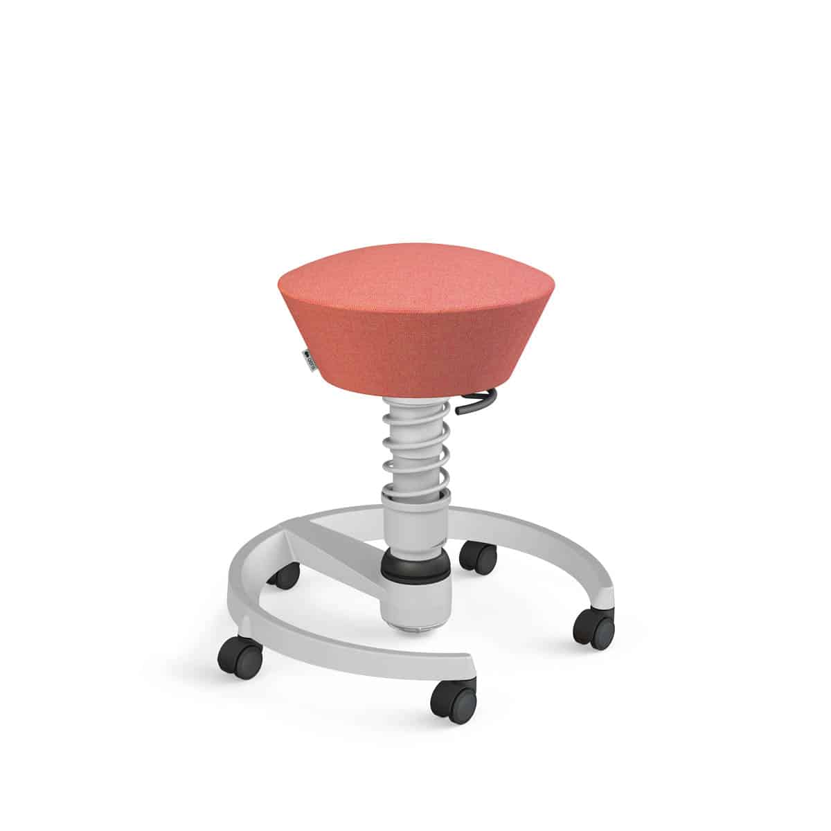 Swopper met wielen, harde ondergrond, veerpoottype light