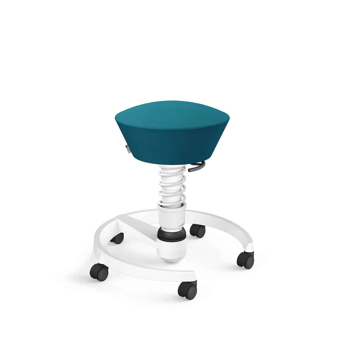 Swopper met wielen, harde ondergrond, veerpoottype light