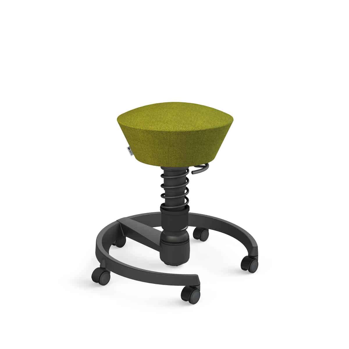 Swopper met wielen, harde ondergrond, veerpoottype low