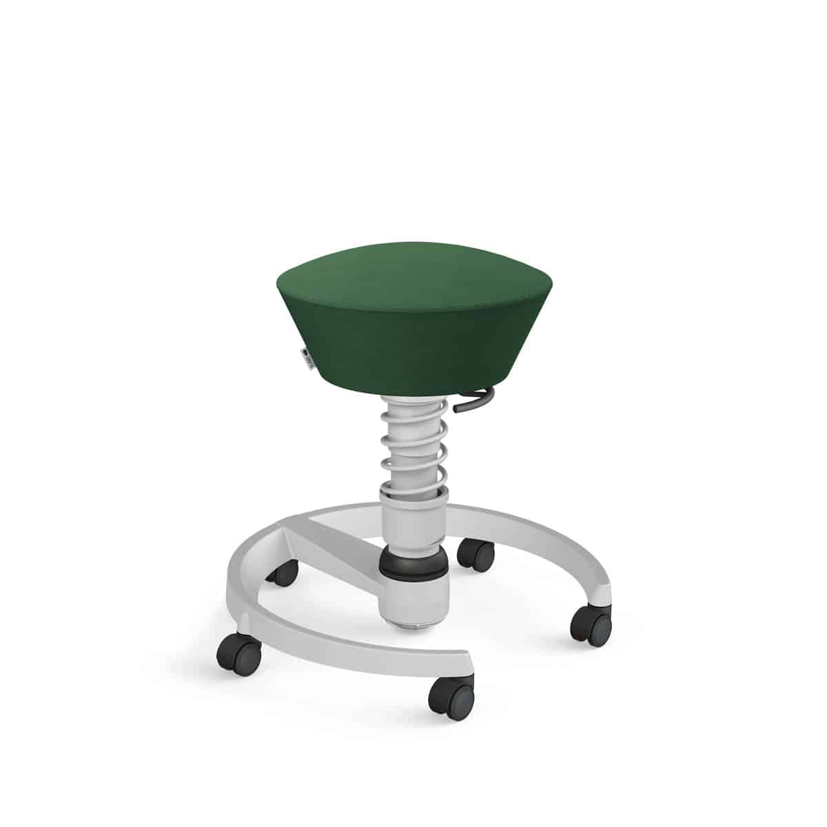 Swopper met wielen, harde ondergrond, veerpoottype low