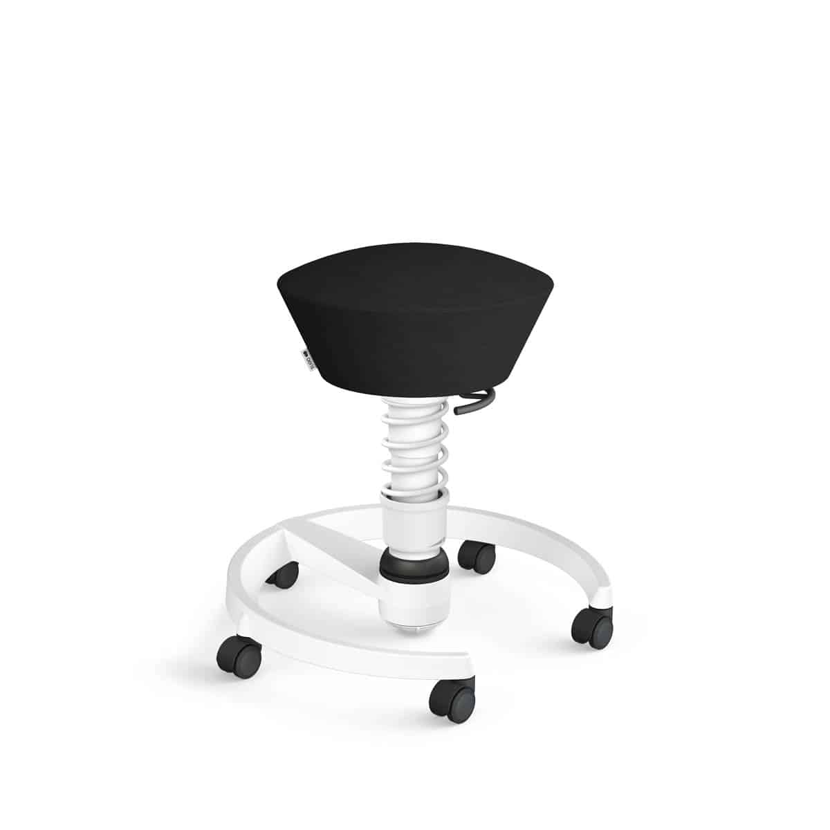 Swopper met wielen, harde ondergrond, veerpoottype low