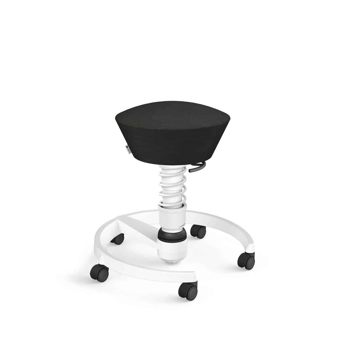 Swopper met wielen, harde ondergrond, veerpoottype low