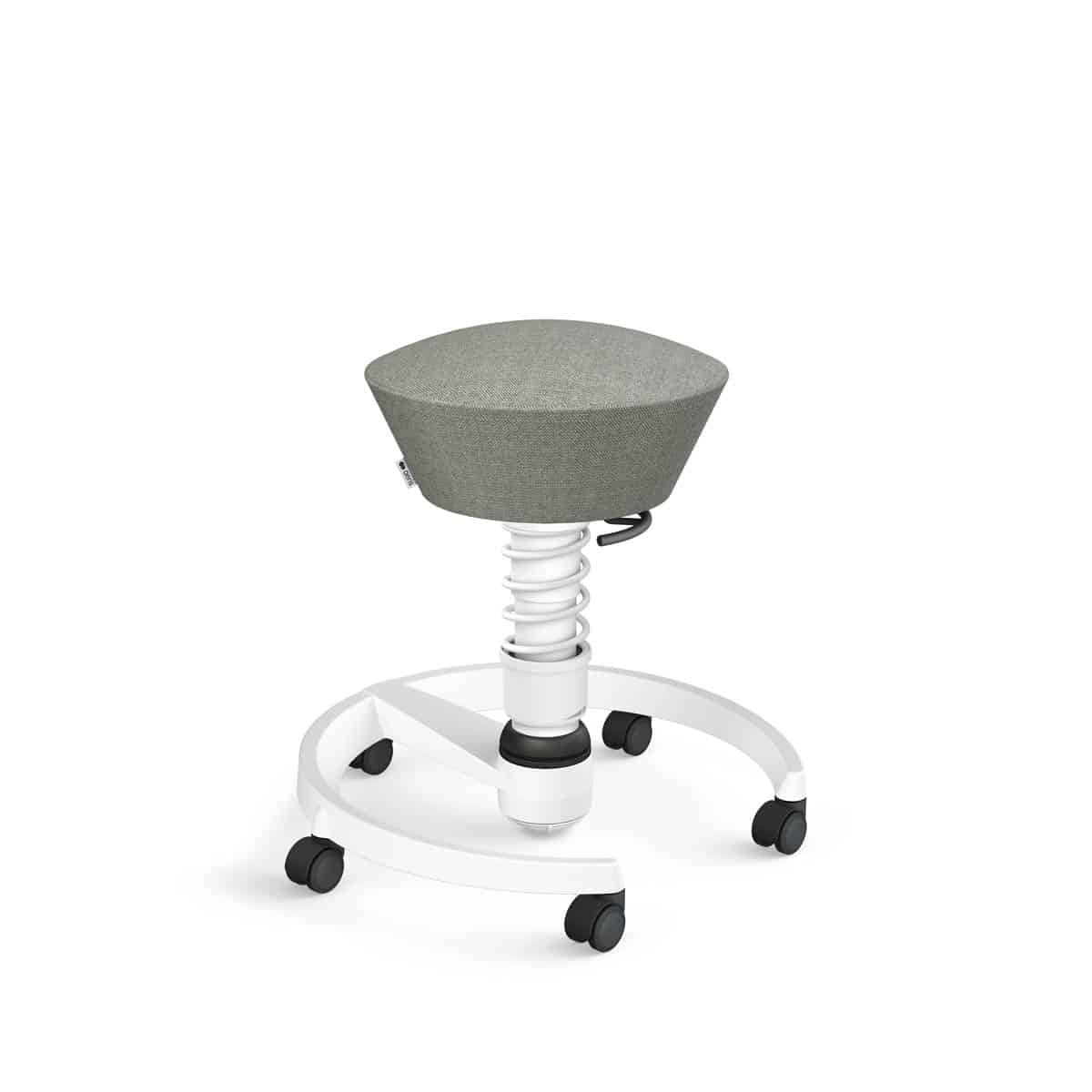 Swopper met wielen, harde ondergrond, veerpoottype low