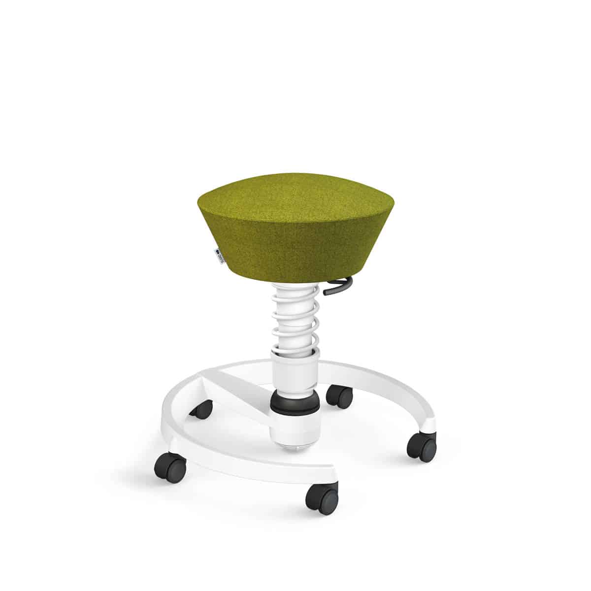 Swopper met wielen, harde ondergrond, veerpoottype low