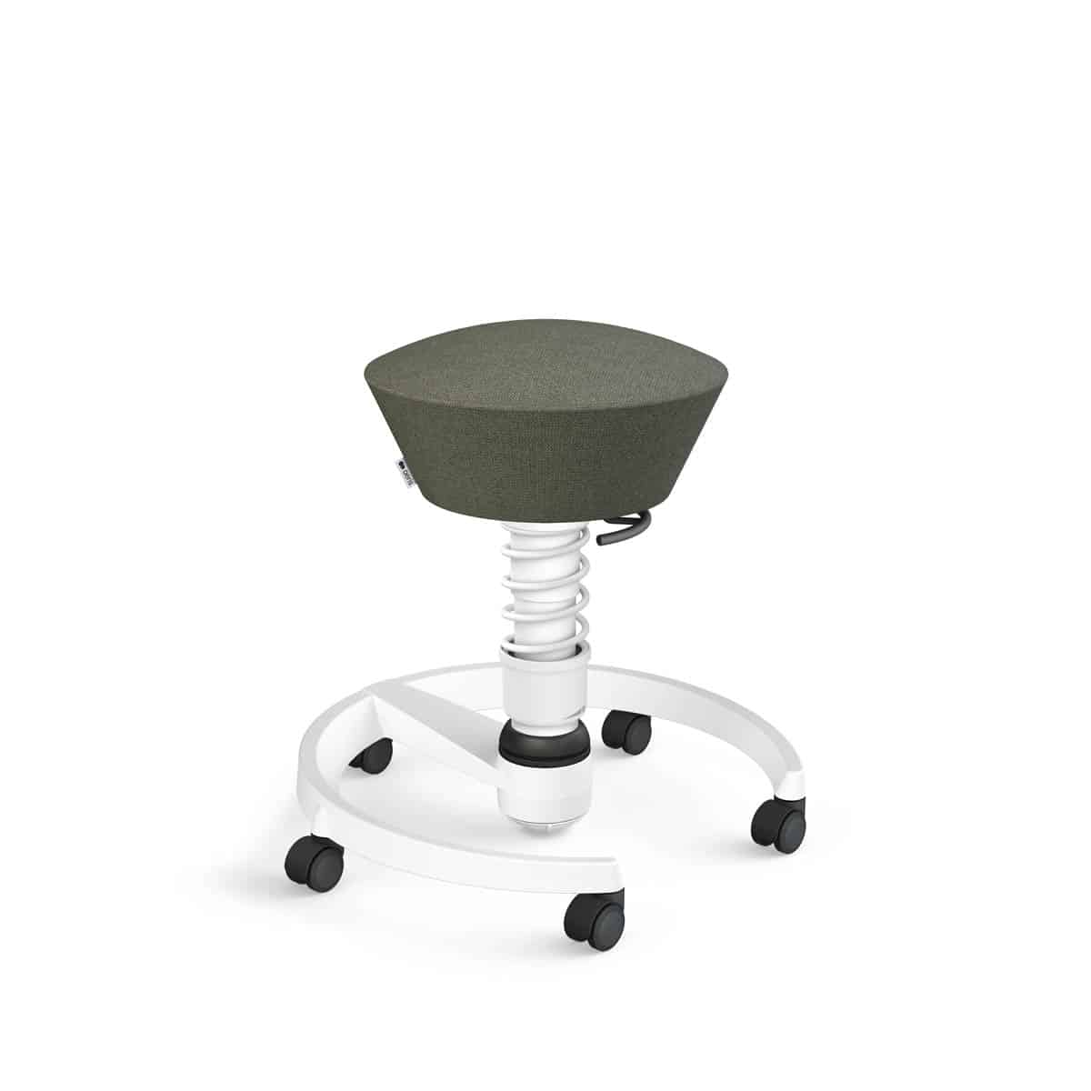 Swopper met wielen, harde ondergrond, veerpoottype low