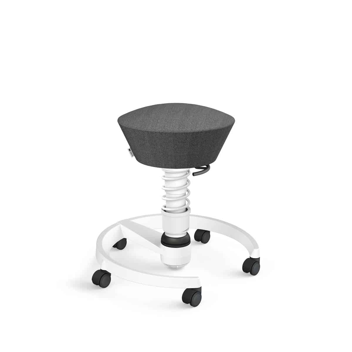 Swopper met wielen, harde ondergrond, veerpoottype low