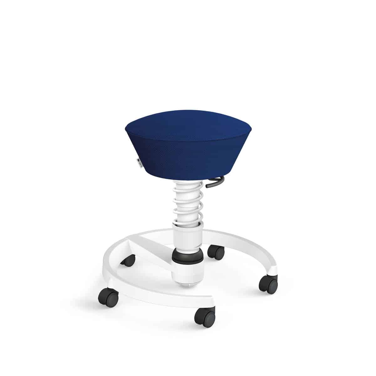 Swopper met wielen, harde ondergrond, veerpoottype low