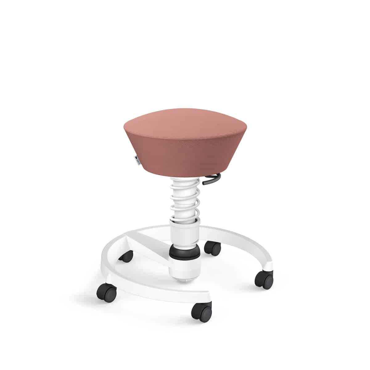 Swopper met wielen, harde ondergrond, veerpoottype low