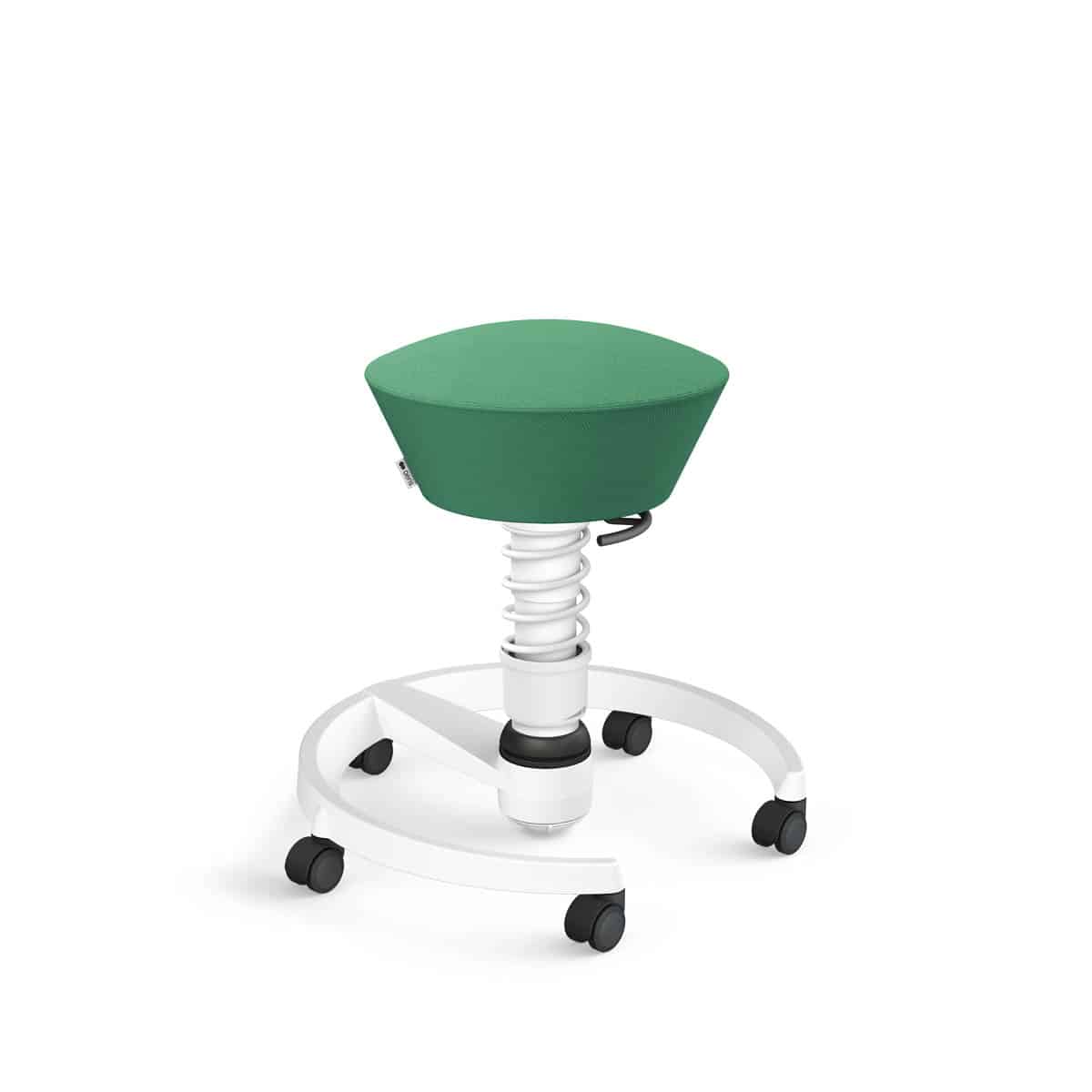 Swopper met wielen, harde ondergrond, veerpoottype low