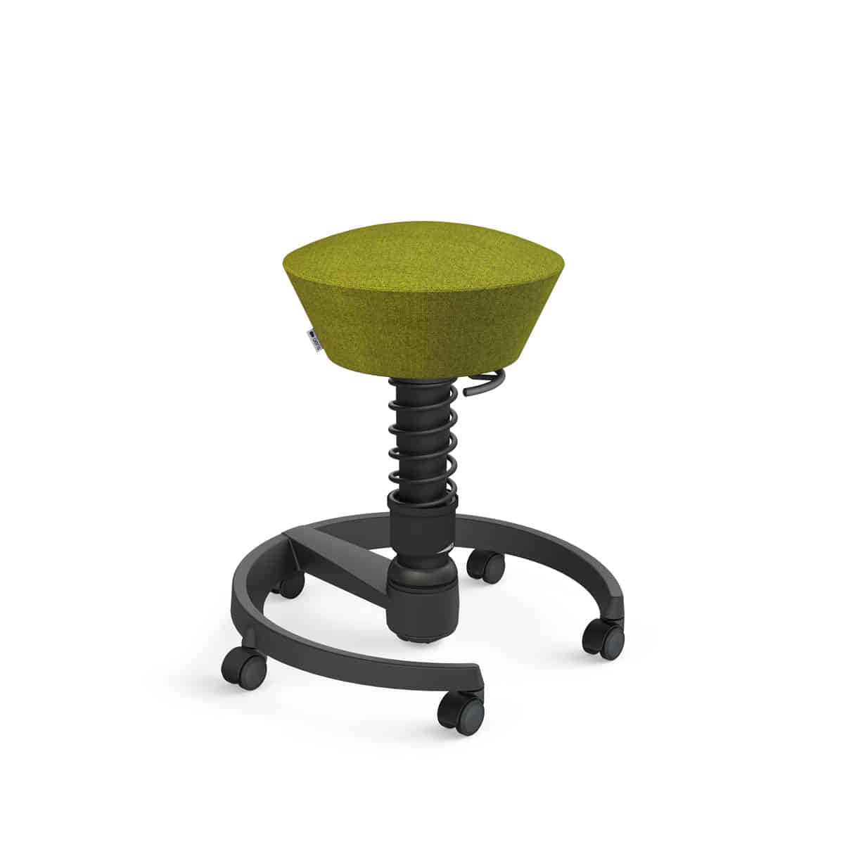 Swopper met wielen, harde ondergrond, veerpoottype standard