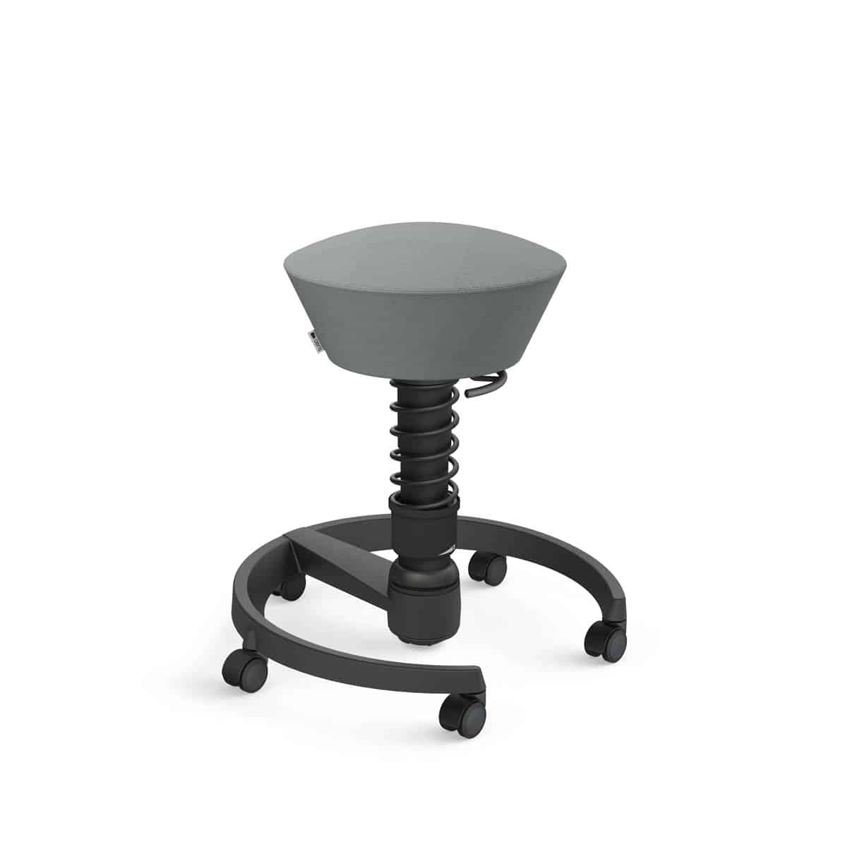 Swopper met wielen, harde ondergrond, veerpoottype standard