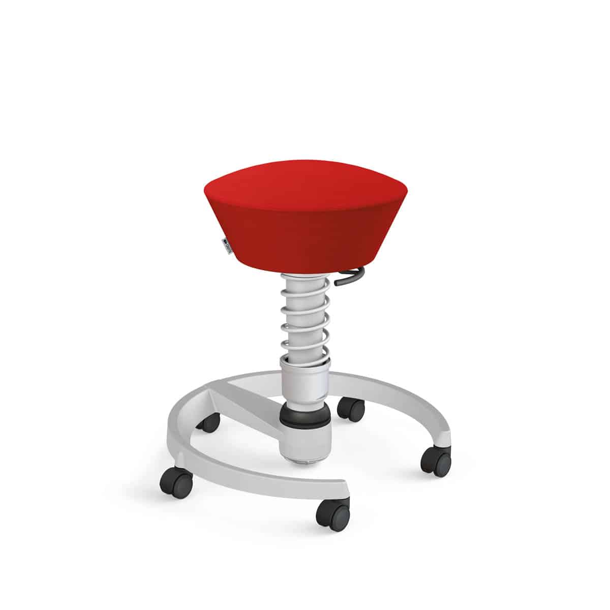 Swopper met wielen, harde ondergrond, veerpoottype standard