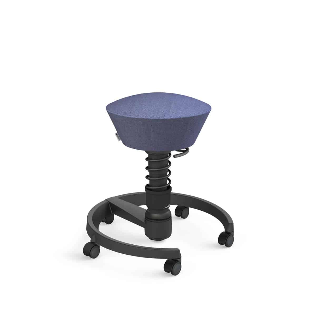 Swopper met wielen, zachte ondergrond, veerpoottype light