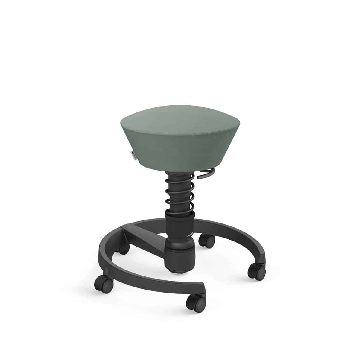 Swopper met wielen, zachte ondergrond, veerpoottype light