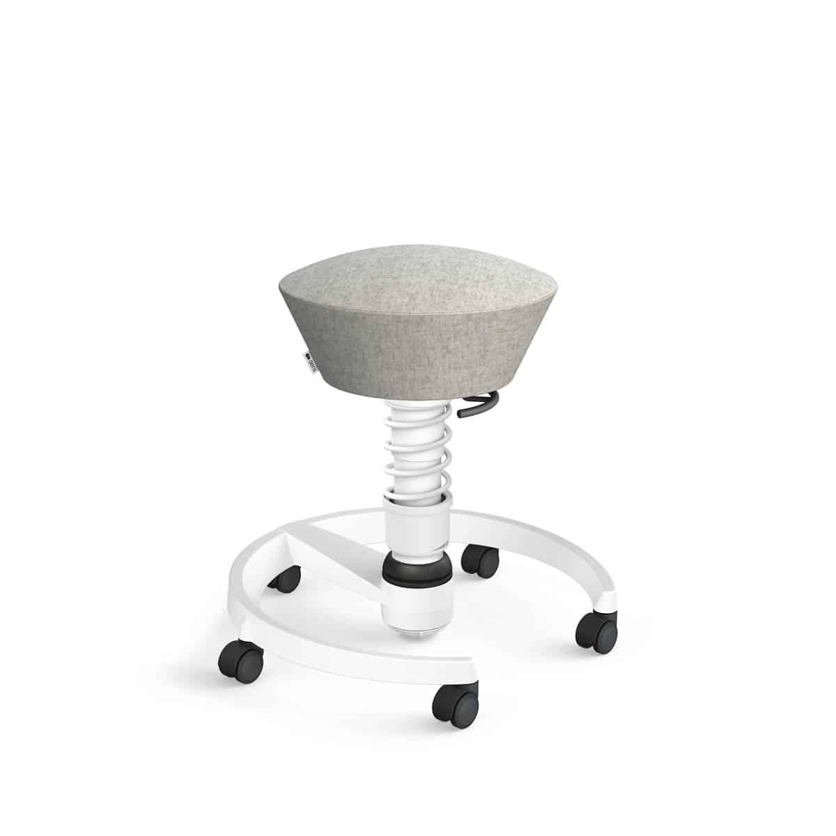 Swopper met wielen, zachte ondergrond, veerpoottype light