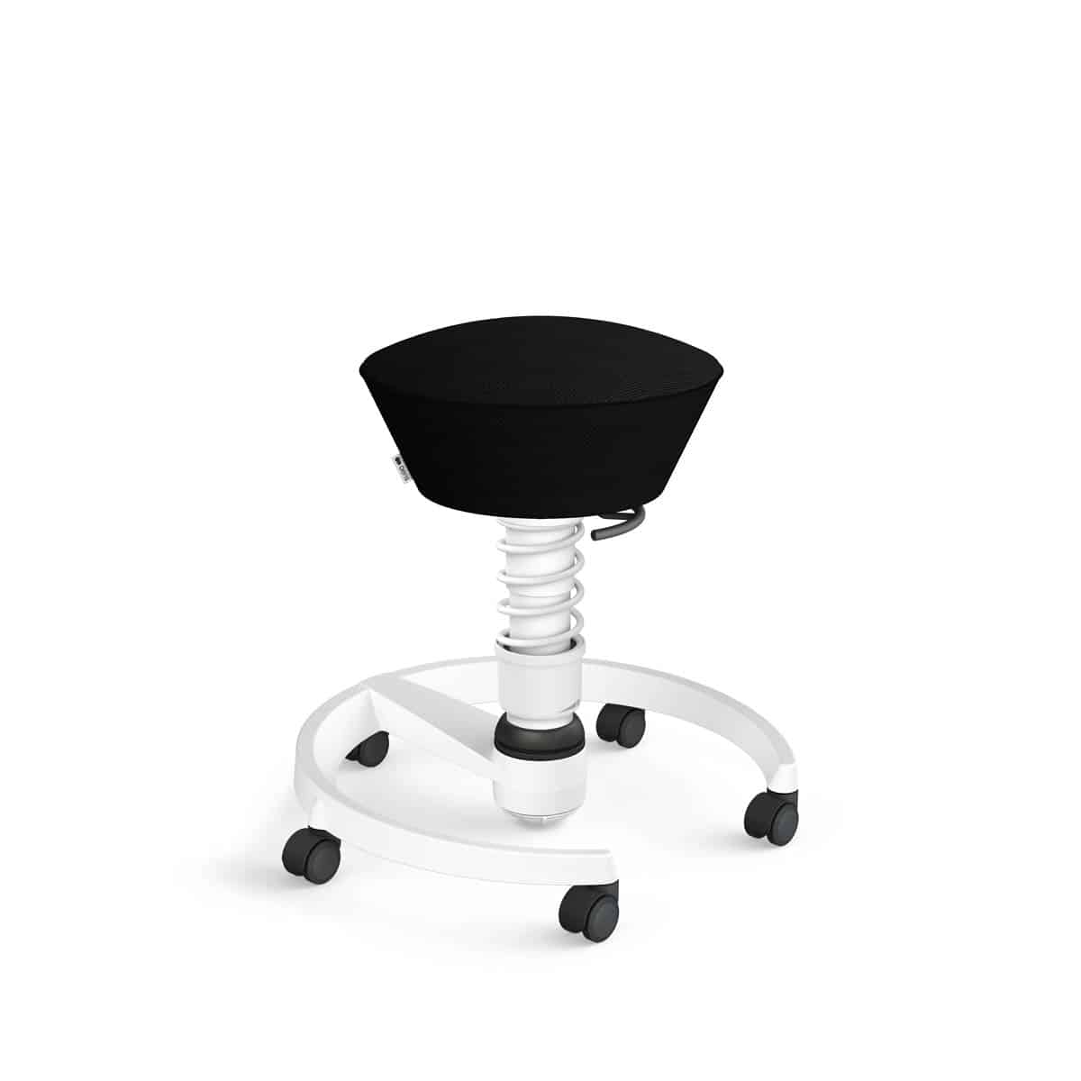 Swopper met wielen, zachte ondergrond, veerpoottype light