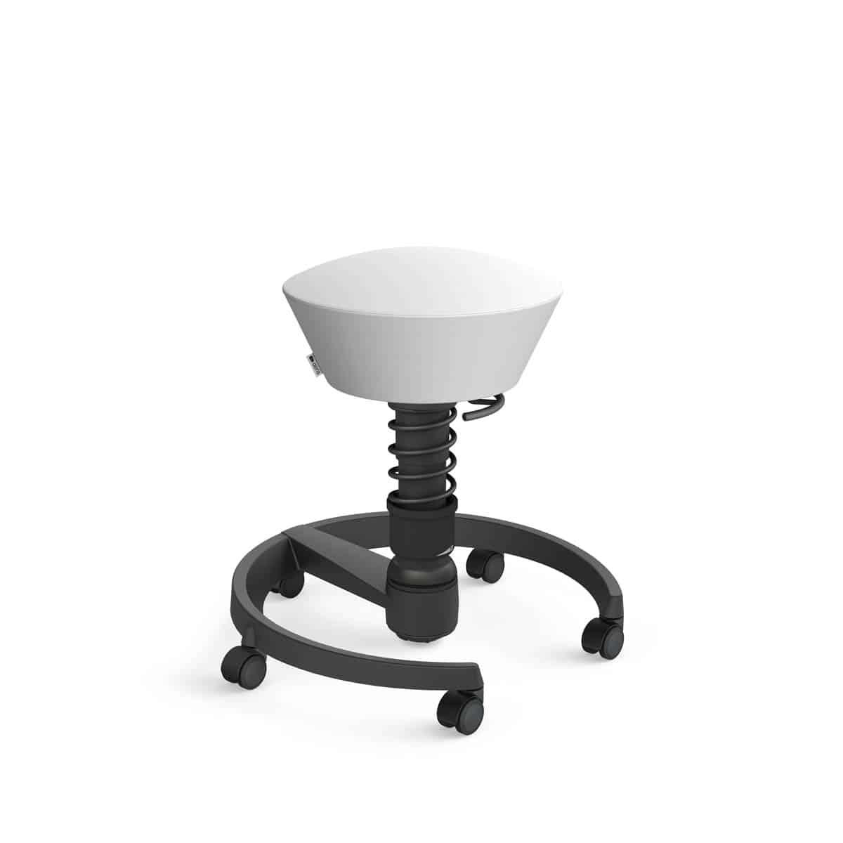 Swopper met wielen, zachte ondergrond, veerpoottype low