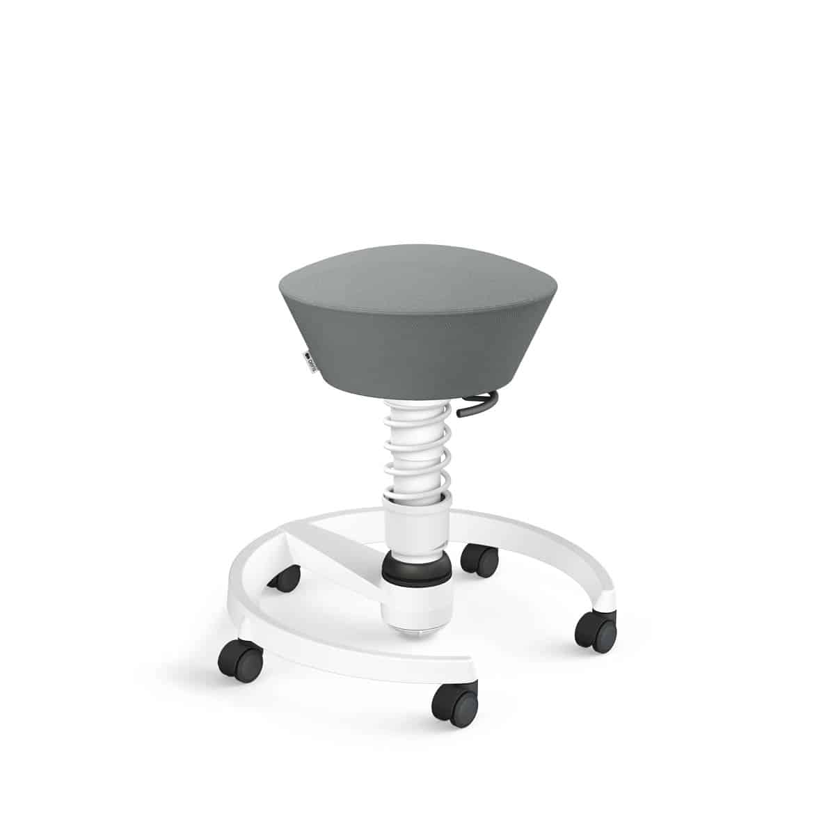 Swopper met wielen, zachte ondergrond, veerpoottype low