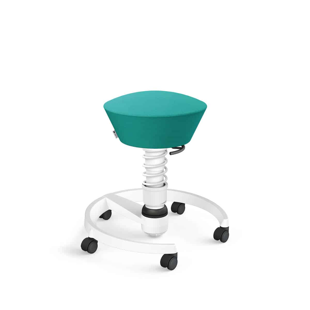 Swopper met wielen, zachte ondergrond, veerpoottype low