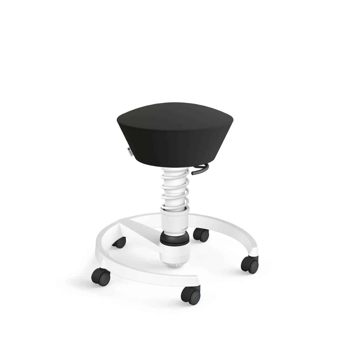 Swopper met wielen, zachte ondergrond, veerpoottype low