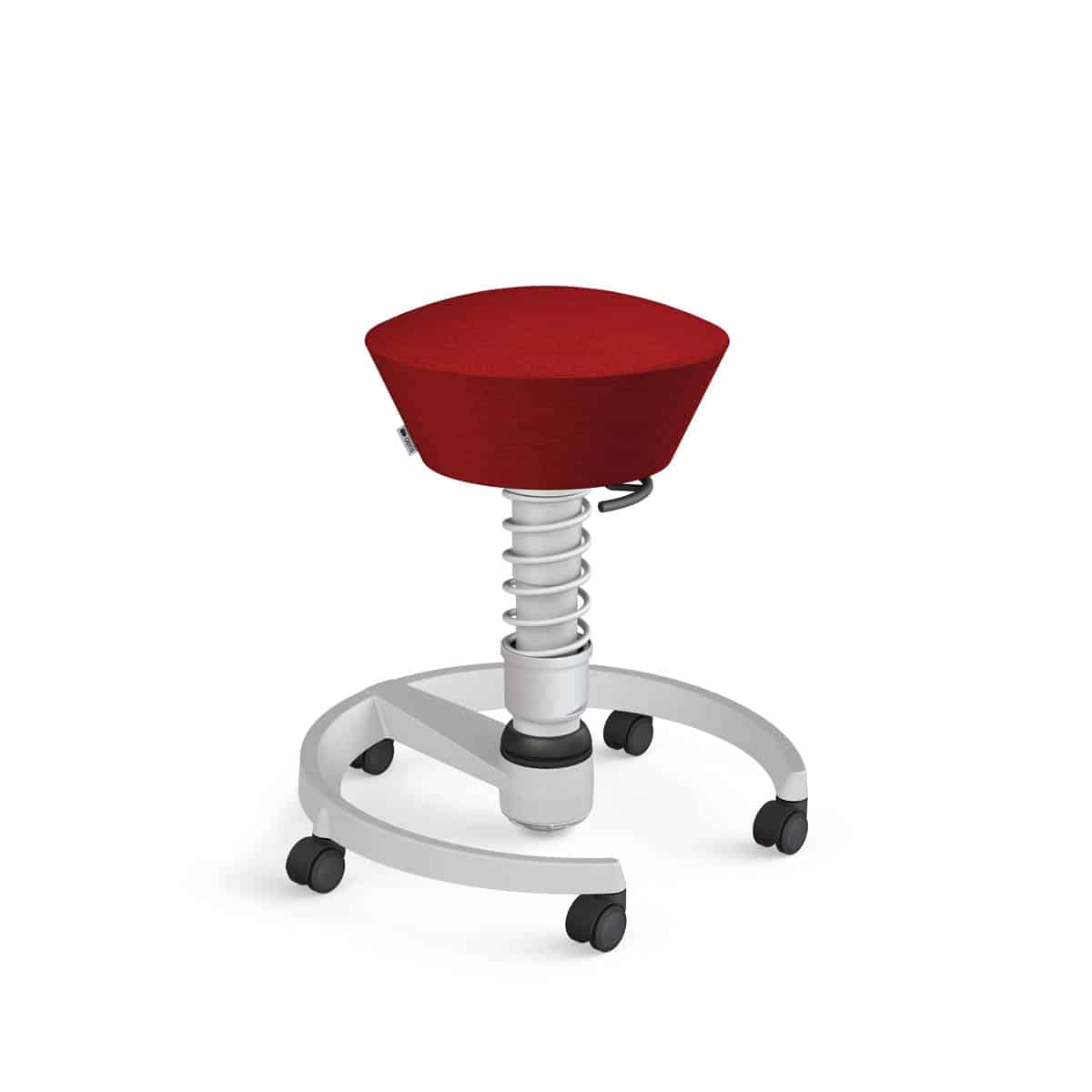 Swopper met wielen, zachte ondergrond, veerpoottype standard