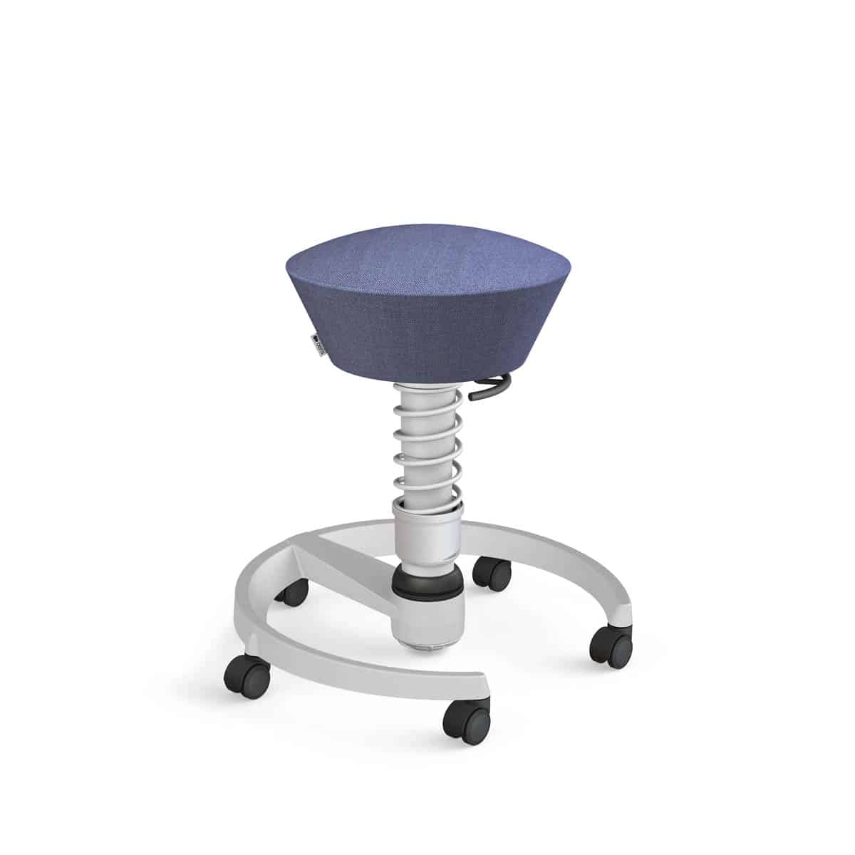 Swopper met wielen, zachte ondergrond, veerpoottype standard