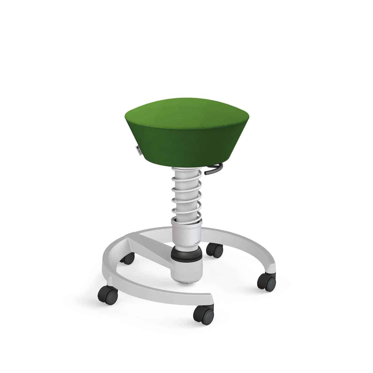 Swopper met wielen, zachte ondergrond, veerpoottype standard