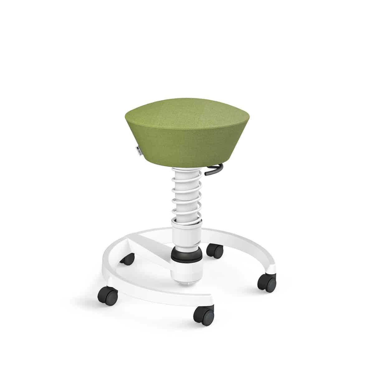 Swopper met wielen, zachte ondergrond, veerpoottype standard